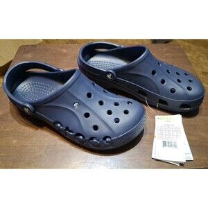 Crocs Adult Baya Blue Clogs Men's 9 Women's 11